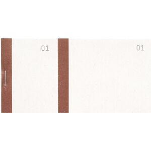 Exacompta Kuponbog, 100 Ark, Brun Exacompta Kuponbog, 100 Ark, Brun