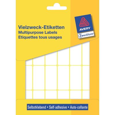 Avery Manuelle Etiketter 38x18 Mm 648 Stk. Avery Manuelle Etiketter 38x18 Mm 648 Stk.