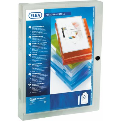 Oxford Dokumentboks A4 40mm Klar Oxford Dokumentboks A4 40mm Klar