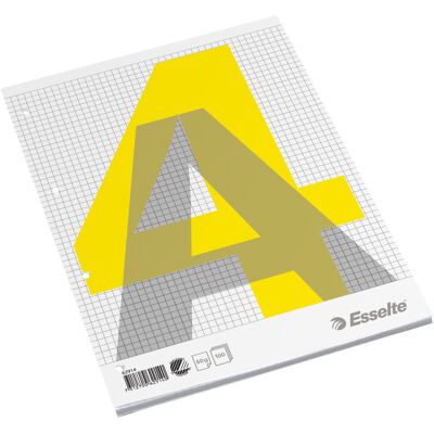 Esselte Blok A4 Toplimet Kvadreret 100 Ark Esselte Blok A4 Toplimet Kvadreret 100 Ark