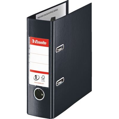 Esselte No.1 Brevordner A5 75mm Sort Esselte No.1 Brevordner A5 75mm Sort