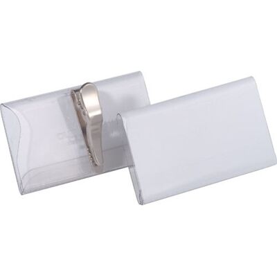 Durable Navneskilt Klemme 40x75 Mm 25 Stk. Durable Navneskilt Klemme 40x75 Mm 25 Stk.