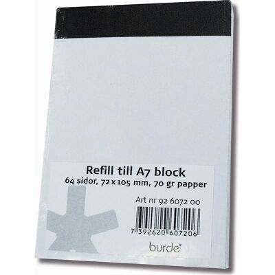 Mayland Journalistblok A7 Refill Blok 2 Pk. Mayland Journalistblok A7 Refill Blok 2 Pk.