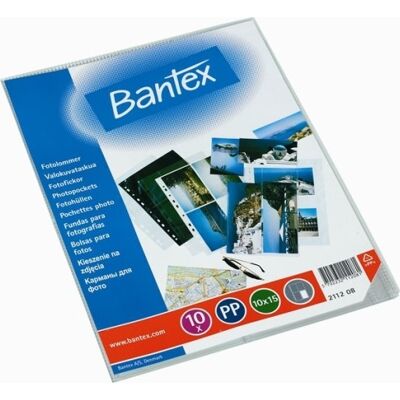 Bantex Fotolomme 10x15 Cm Højformat 25 Stk. Bantex Fotolomme 10x15 Cm Højformat 25 Stk.