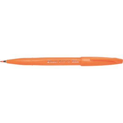 Pentel Brush Sign Pen Fineliner Orange Pentel Brush Sign Pen Fineliner Orange