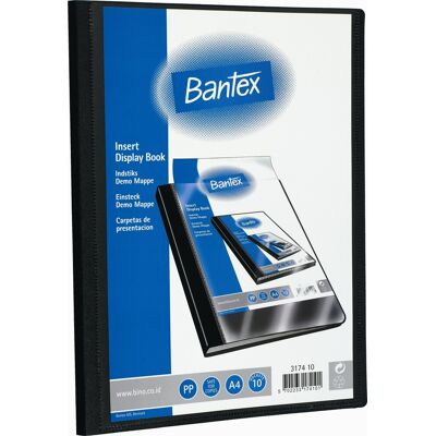 Bantex Demomappe A4 10 Lommer Bantex Demomappe A4 10 Lommer