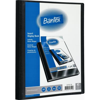 Bantex Demomappe A4 20 Lommer Bantex Demomappe A4 20 Lommer