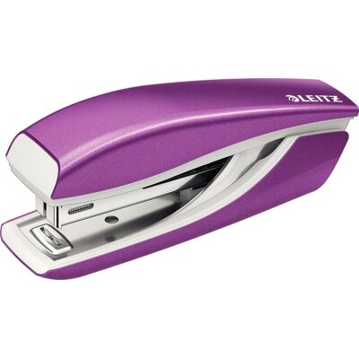 Leitz Wow Mini Hæftemaskine 10 Ark Lilla Leitz Wow Mini Hæftemaskine 10 Ark Lilla