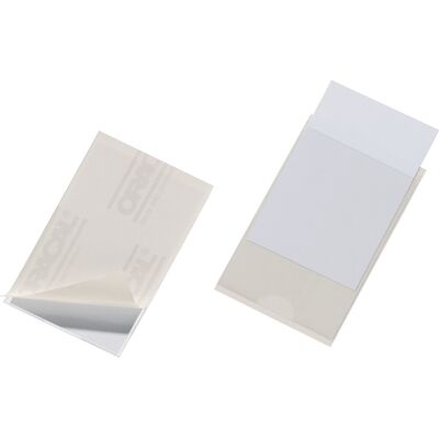 Durable Selvklæ. Lomme S 90x57 Mm 10 Stk. Durable Selvklæ. Lomme S 90x57 Mm 10 Stk.