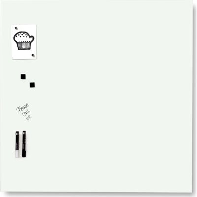 Naga Glassboard Magnet. Glastavle 100x100 Cm, Hvid Naga Glassboard Magnet. Glastavle 100x100 Cm, Hvid