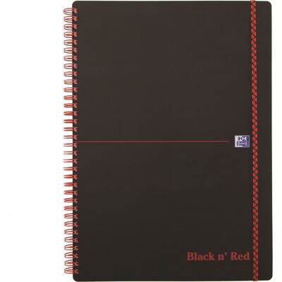 Oxford Black N'Red Spiralbog A4 Linjeret Oxford Black N'Red Spiralbog A4 Linjeret