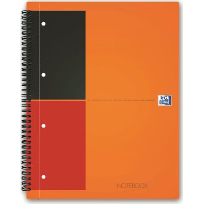 Oxford Int. Notebook Spiralbog A4+ Linjeret Oxford Int. Notebook Spiralbog A4+ Linjeret