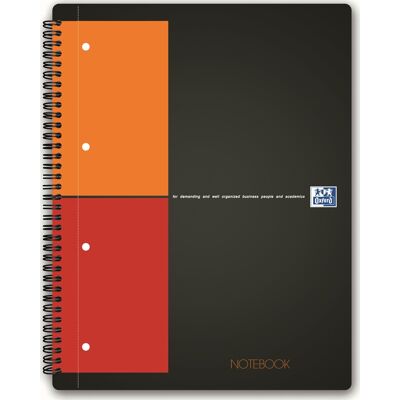 Oxford Int. Notebook Spiralbog A4+ Kvadreret Oxford Int. Notebook Spiralbog A4+ Kvadreret
