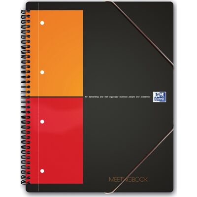 Oxford Int. Meetingbook Spiralbog A4+ Kvadreret Oxford Int. Meetingbook Spiralbog A4+ Kvadreret