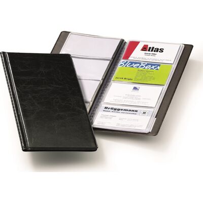 Durable Visifix 96 Visitkortmappe Sort Durable Visifix 96 Visitkortmappe Sort