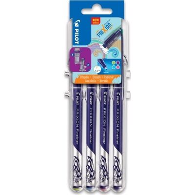 Pilot Frixion Fineliner F 4 Pastelfarver Pilot Frixion Fineliner F 4 Pastelfarver