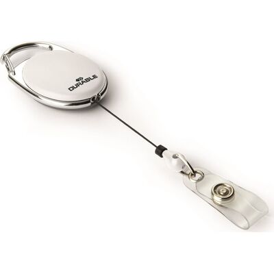 Durable Style Keyhanger M. Plastkrog Jojo Hvid Durable Style Keyhanger M. Plastkrog Jojo Hvid