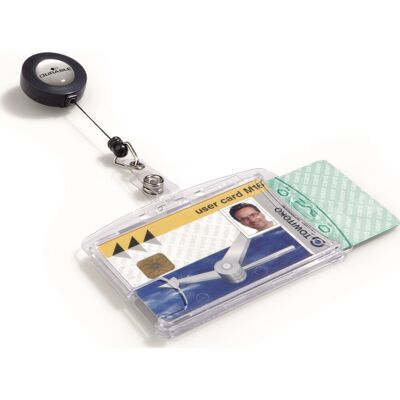 Durable Kortholder M.J. 2 Kort 10 Stk. Durable Kortholder M.J. 2 Kort 10 Stk.