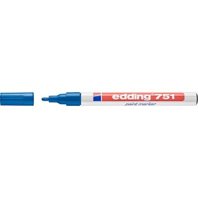 Edding 751 Paint Marker Blå Edding 751 Paint Marker Blå
