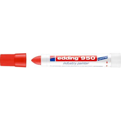 Edding 950 Industri Marker Rød Edding 950 Industri Marker Rød