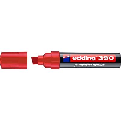 Edding 390 Permanent Marker Rød Edding 390 Permanent Marker Rød