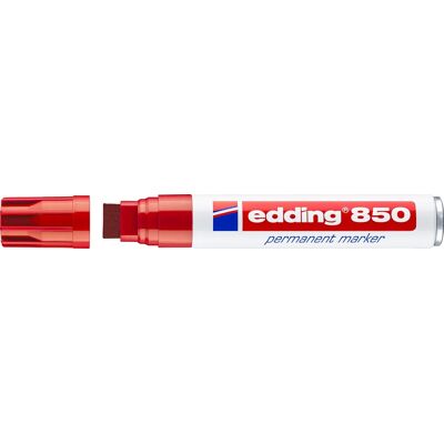 Edding 850 Permanent Marker Rød Edding 850 Permanent Marker Rød