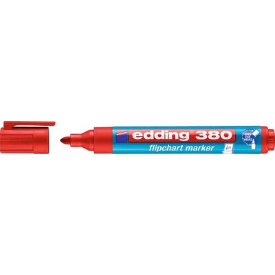 Edding 380 Flipover Marker Rød Edding 380 Flipover Marker Rød