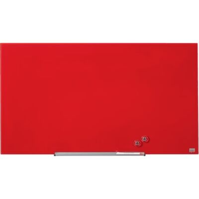 Nobo Glastavle Impression Pro 45" Rød Nobo Glastavle Impression Pro 45" Rød