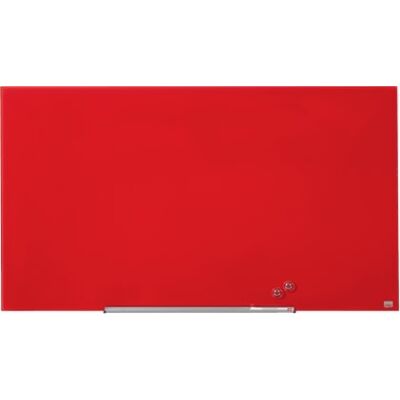 Nobo Glastavle Impression Pro 57" Rød Nobo Glastavle Impression Pro 57" Rød