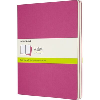 Moleskine Cahier Notesbog Xl Blan. Pink Moleskine Cahier Notesbog Xl Blan. Pink