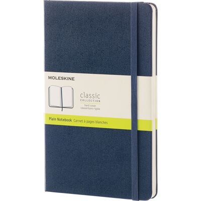 Moleskine Clas. H Notesbog L Blan. S.Blå Moleskine Clas. H Notesbog L Blan. S.Blå