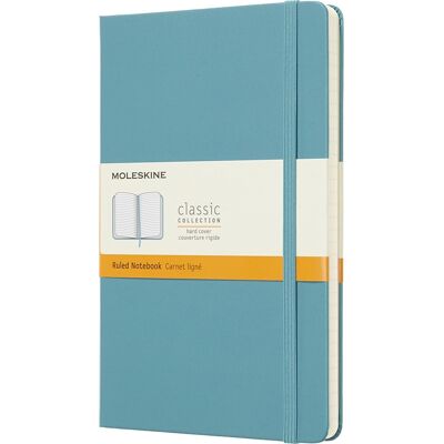Moleskine Clas. H Notesbog L Linj. R.Blå Moleskine Clas. H Notesbog L Linj. R.Blå