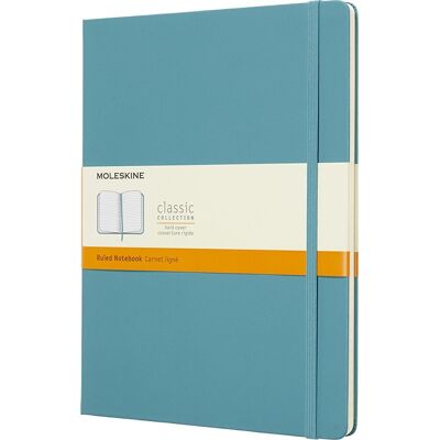 Moleskine Clas. H Notesbog Xl Linj. R.Blå Moleskine Clas. H Notesbog Xl Linj. R.Blå