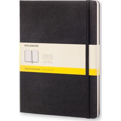 Moleskine Clas. H Notesbog Xl Kvad. Sort Moleskine Clas. H Notesbog Xl Kvad. Sort