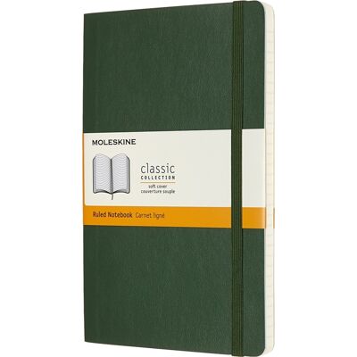 Moleskine Clas. S Notesbog L Linj. M.Grøn Moleskine Clas. S Notesbog L Linj. M.Grøn
