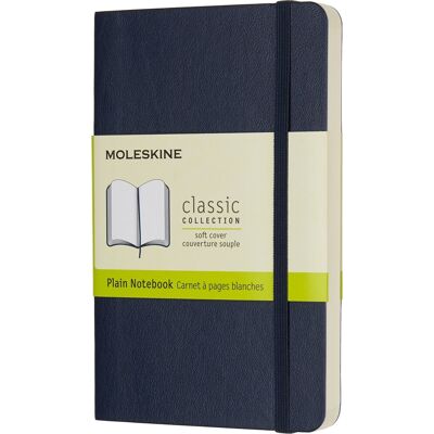 Moleskine Clas. S Notesbog Pkt. Blan. S.Blå Moleskine Clas. S Notesbog Pkt. Blan. S.Blå