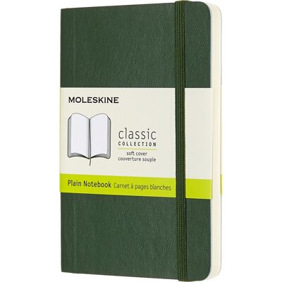 Moleskine Clas. S Notesbog Pkt. Blan. M.Grøn Moleskine Clas. S Notesbog Pkt. Blan. M.Grøn