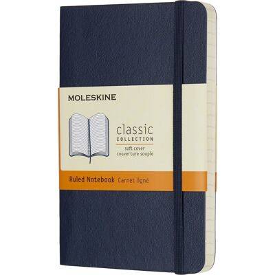 Moleskine Clas. S Notesbog Pkt. Linj. S.Blå Moleskine Clas. S Notesbog Pkt. Linj. S.Blå