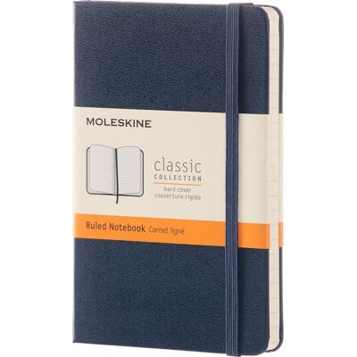 Moleskine Clas. H Notesbog Pkt. Linj. S.Blå Moleskine Clas. H Notesbog Pkt. Linj. S.Blå