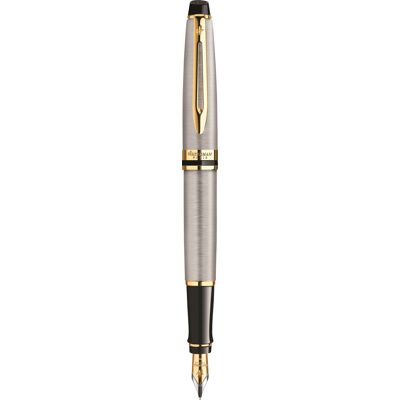Waterman Expert Stainless Steel Gt Fyldepen M Waterman Expert Stainless Steel Gt Fyldepen M