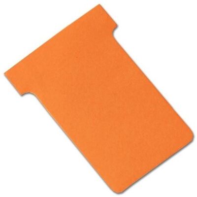 Nobo T-Kort Str. 2, Orange, 100 Stk. Nobo T-Kort Str. 2, Orange, 100 Stk.