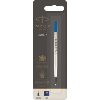 Parker Quink Refill Rollerball F Blå Parker Quink Refill Rollerball F Blå
