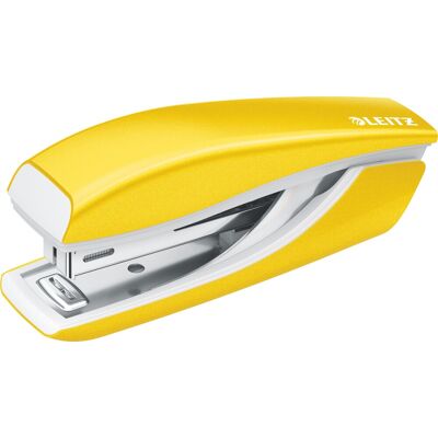 Leitz Wow Mini Hæftemaskine 10 Ark Gul Leitz Wow Mini Hæftemaskine 10 Ark Gul