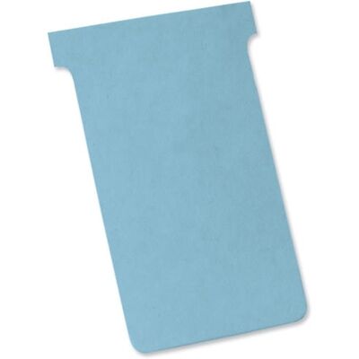 Nobo T-Kort Str. 3, 80 X 120mm, 100 Stk, Blå Nobo T-Kort Str. 3, 80 X 120mm, 100 Stk, Blå