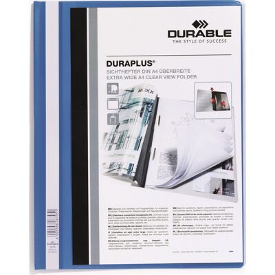 Durable Duraplus Tilbudsmappe A4+ Blå Durable Duraplus Tilbudsmappe A4+ Blå