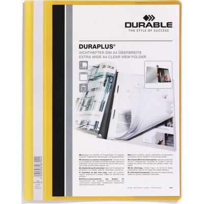 Durable Duraplus Tilbudsmappe A4+ Gul Durable Duraplus Tilbudsmappe A4+ Gul