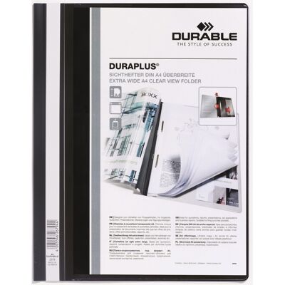 Durable Duraplus Tilbudsmappe A4+ Sort Durable Duraplus Tilbudsmappe A4+ Sort