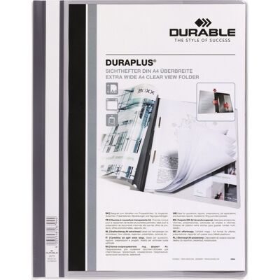 Durable Duraplus Tilbudsmappe A4+ Grå Durable Duraplus Tilbudsmappe A4+ Grå