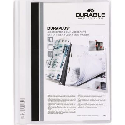 Durable Duraplus Tilbudsmappe A4+ Hvid Durable Duraplus Tilbudsmappe A4+ Hvid