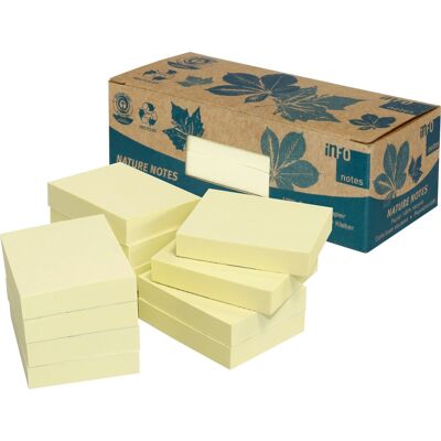 Info Nature Notes 50x40 Mm Gul Info Nature Notes 50x40 Mm Gul